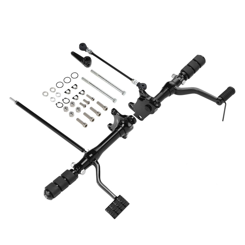 Black Forward Controls Foot Pegs for Harley Sportster 883 1200 1991-2003