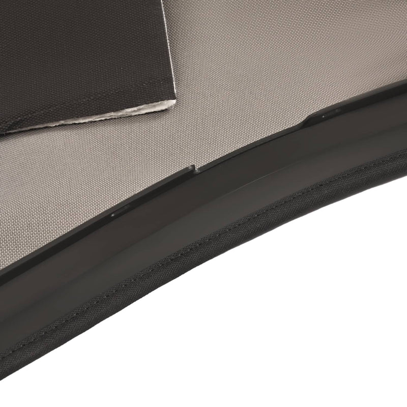 DURAFORCE Convertible Top Glass Window for Toyota Solara 2004-2009 08 Black Twill Vinyl