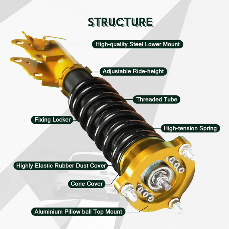 Coilovers Suspension Kit for Honda Civic 2006-2011 Adjustable Height Shocks Stru