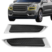 DURAFORCE 20982400 20982401 Headlight Cover Trim Molding Set for GMC Acadia 2013-2017