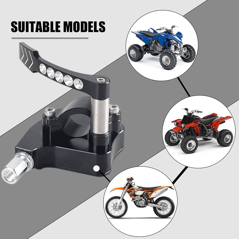 Billet Thumb Throttle for Yamaha Banshee YFZ 350 Blaster 200 Raptor 660R YFM660R