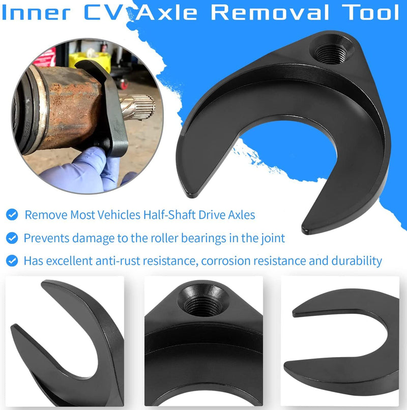 48mm Inner CV Axle Removal Tool for 5/8-18 Front Wheel Drive Pulley
