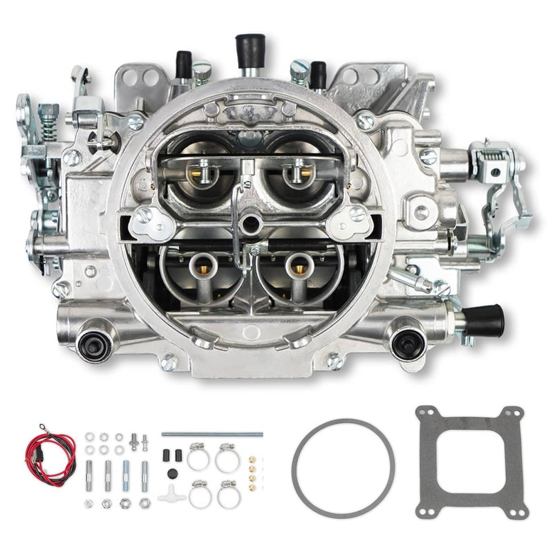 1405 Silver 4 Barrel Carburetor Manual Electric Choke for Edelbrock Performer