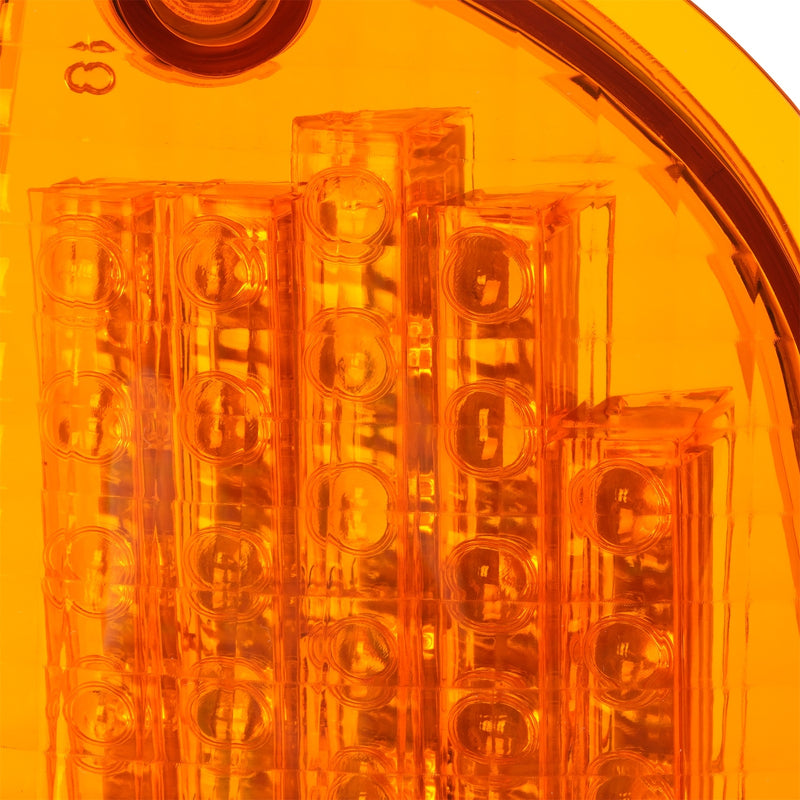 Amber Turn Signal Lights for KW for Kenworth K300 T300 T330 T600 1986-2008 Pair