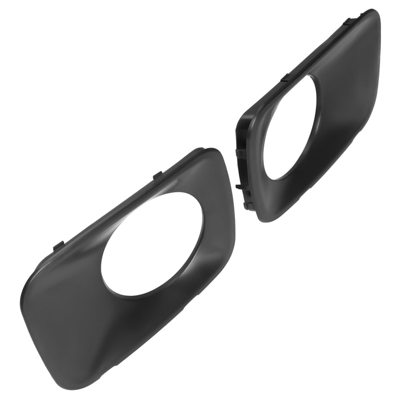 Fog Light Trim Cover for Honda Pilot 2009 2010 2011 Black Driver & Passenger