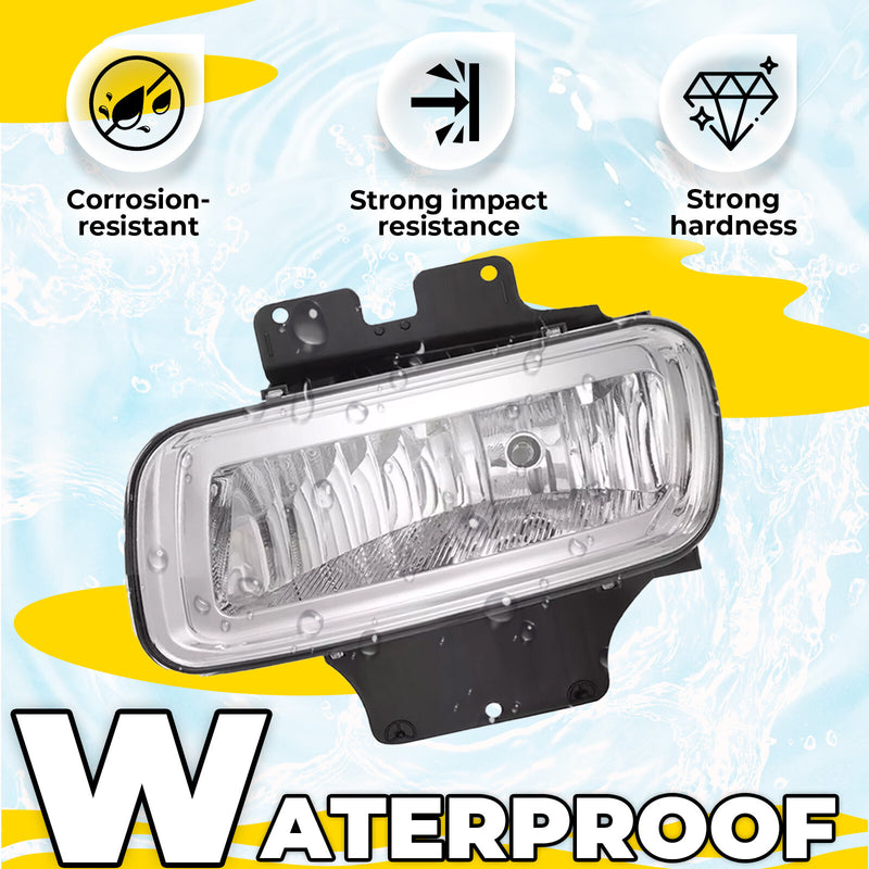 Left Clear Lens Fog Light for Ford F150 LH 2004-2006 To 8-8-05 Bracket Bulb