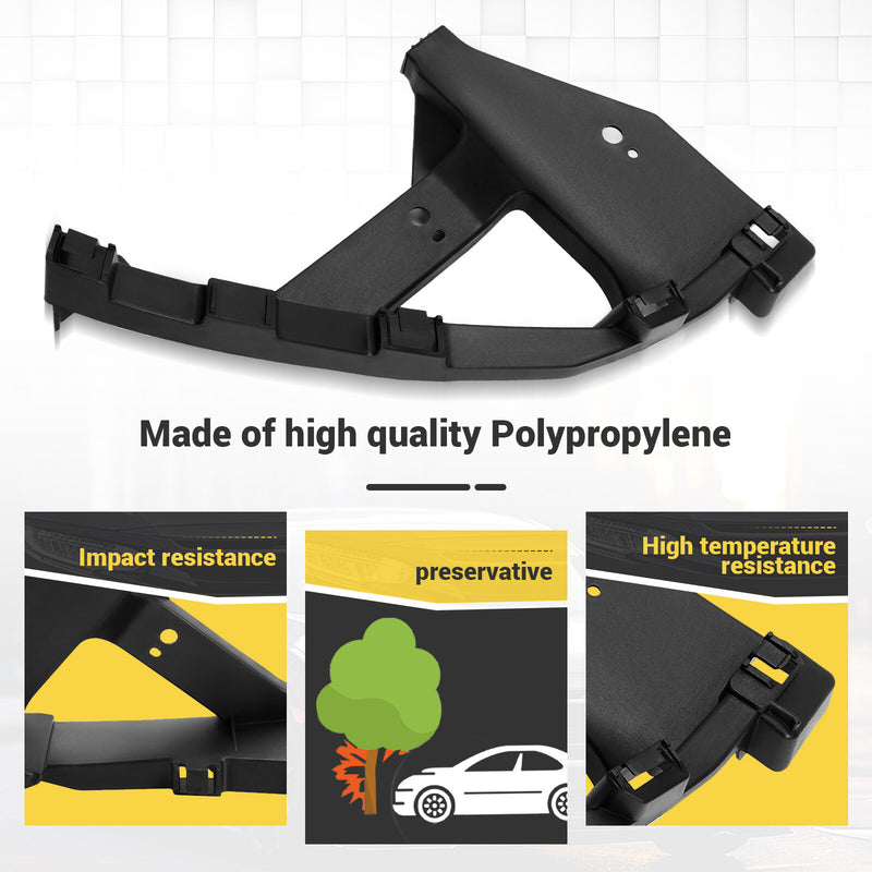Headlight Bracket for Honda Civic 2016-2021 LH Left Mount Retainer PP Black