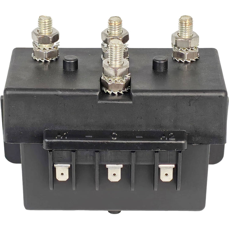 DURAFORCE Quadrupole 500A 12V 2-Wire Windlass Reverse Solenoid for Boat Electric Winch