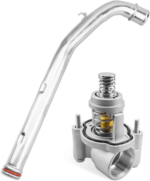DURAFORCE Thermostat Housing Assembly for 2017-2023 Cadillac XT5 XT6 GMC Acadia 3.6L