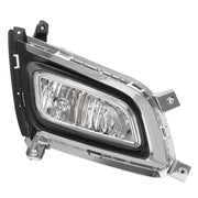 DURAFORCE Halogen Fog Lights with Bezel Chrome Trim for Kia Optima 2014 2015 RH LH Pair