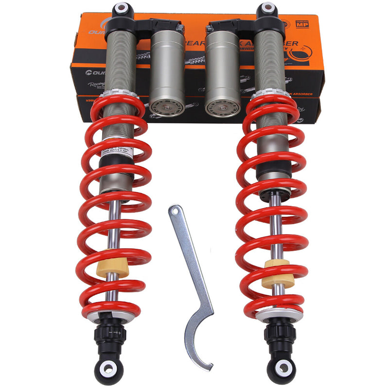 Pair Left Right Rear Air Shock Absorbers for Polaris RZR 800 S EFI 2009-2014