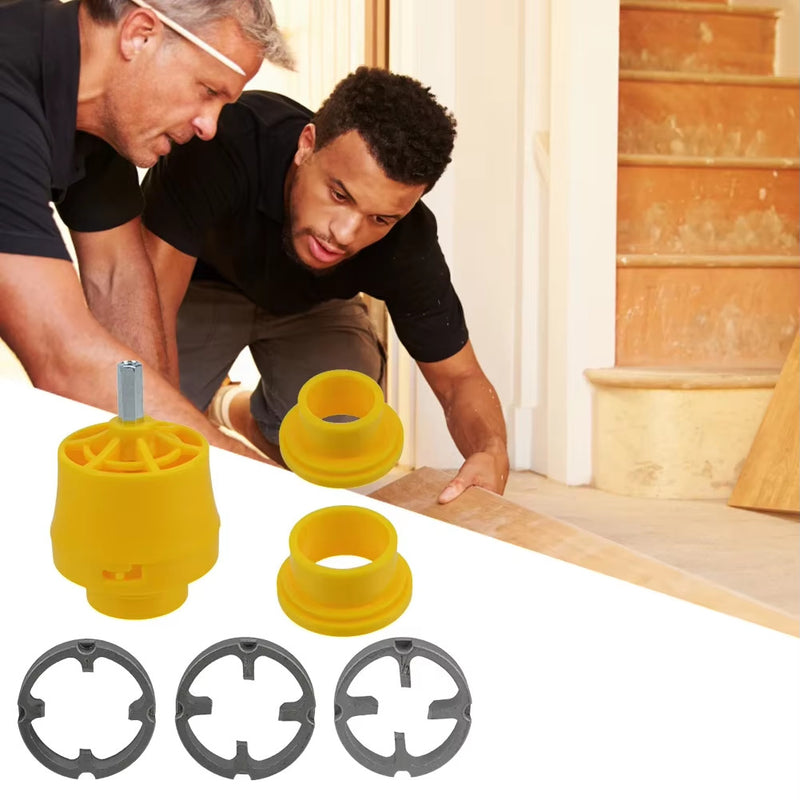 PVC Thread Maker Tool Pipe Threader Plumbing Tool with 3 Dies for Electric Drill