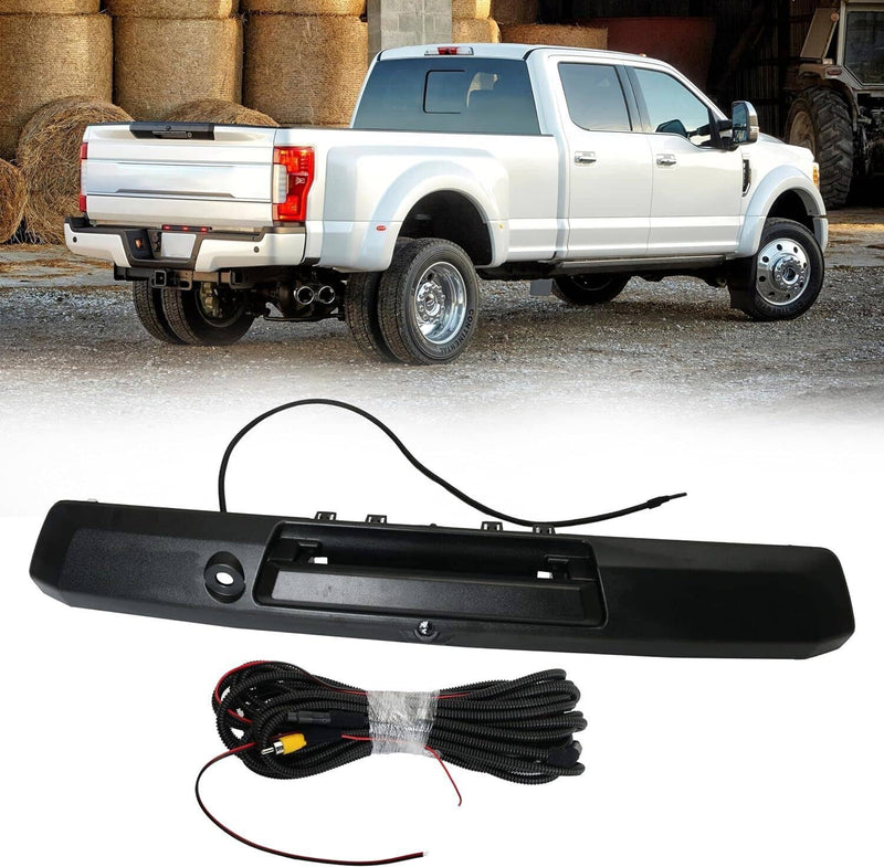 Tailgate Handle with Rear View Backup Camera for Ford Super Duty 2017-2022