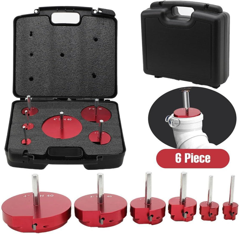 04529 PPRK6 Clean Ream Extreme Plastic Pipe Fitting Reamer Kit for Reed Tool