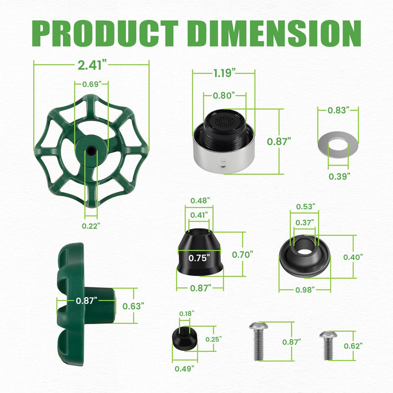 C-144KT-807 Anti-Siphon Freezeless Faucet Repair Kit for Prier C-144