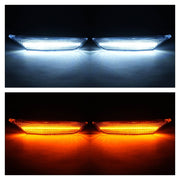 DURAFORCE LED Side Marker Lights Left Right Smoke for Infiniti G35 Sedan 2001-2006 2PCS