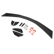 DURAFORCE Rear Trunk Lid High Wing Spoiler for Corvette C8 Z51 20-24 Painted Black ABS
