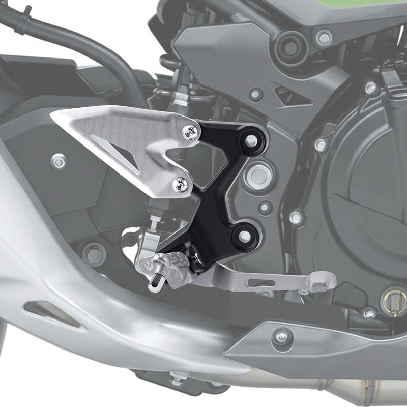 Chrome Front Driver Footrests Bracket for Kawasaki Ninja 400 18-24 Z400 19-24