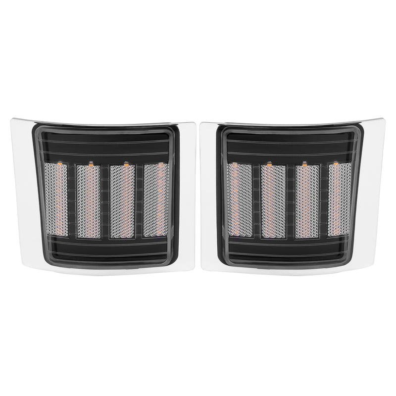 Sequential Corner Side Marker Lights for Chevy C/K 1500 2500 3500 94-98 Set