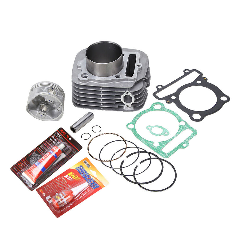 Cylinder Piston Top End Gasket Kit for Yamaha Big Bear 350 YFM350U 1996-1999