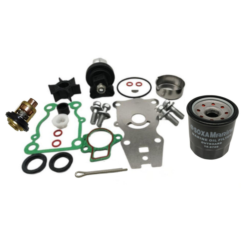 Maintenance Service Kit for Yamaha 4-Str F30A FT25F F40B Outboard w/Filter