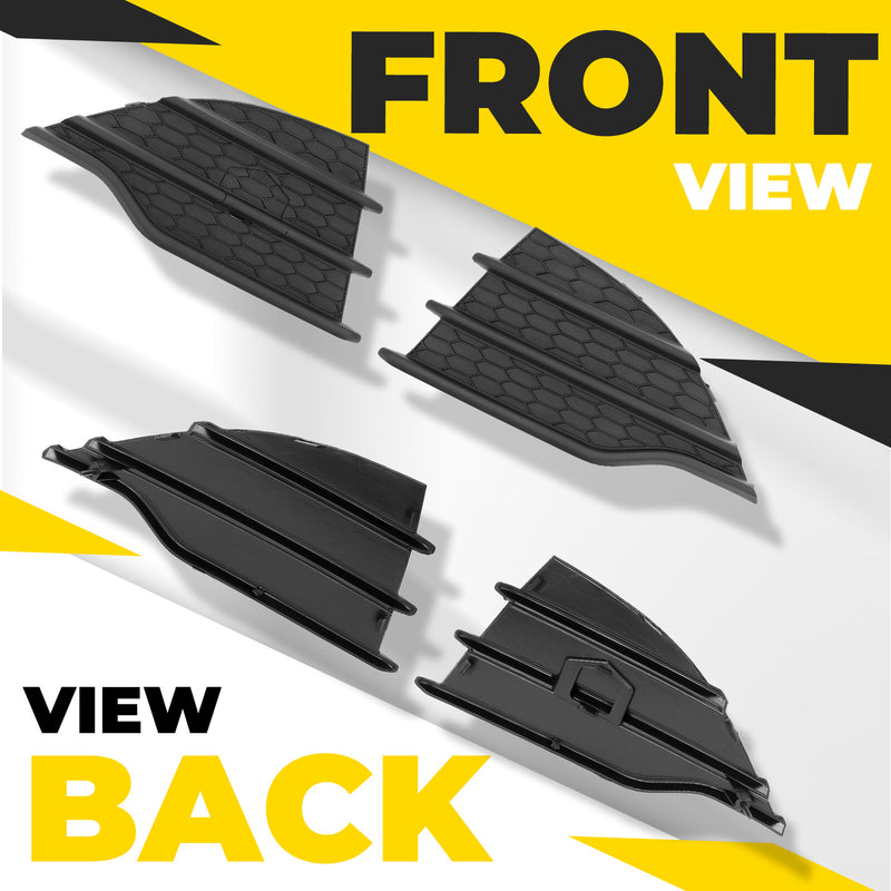 Front Bumper Fog Light Cover Trim for Ford Escape 2013-2016 Set Pair
