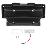 DURAFORCE Rear License Plate Frame With Lamp for Chevy Blazer for GMC Suburban 1967-1995