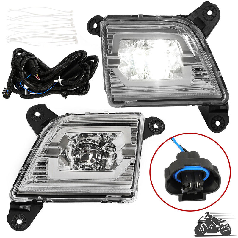LED Fog Lights for Chevy Silverado 1500 2500HD 3500HD 2019 2020 2021 2022