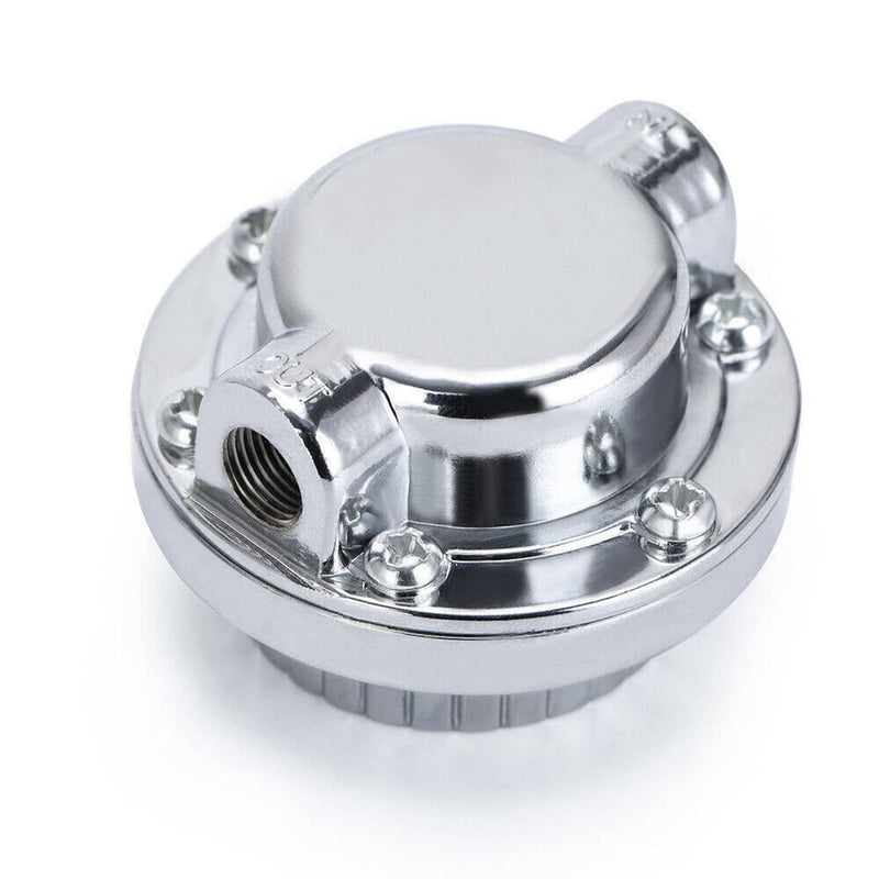 1-6 PSI Adjustable Fuel Pressure Regulator Kit for Carburetor Engine