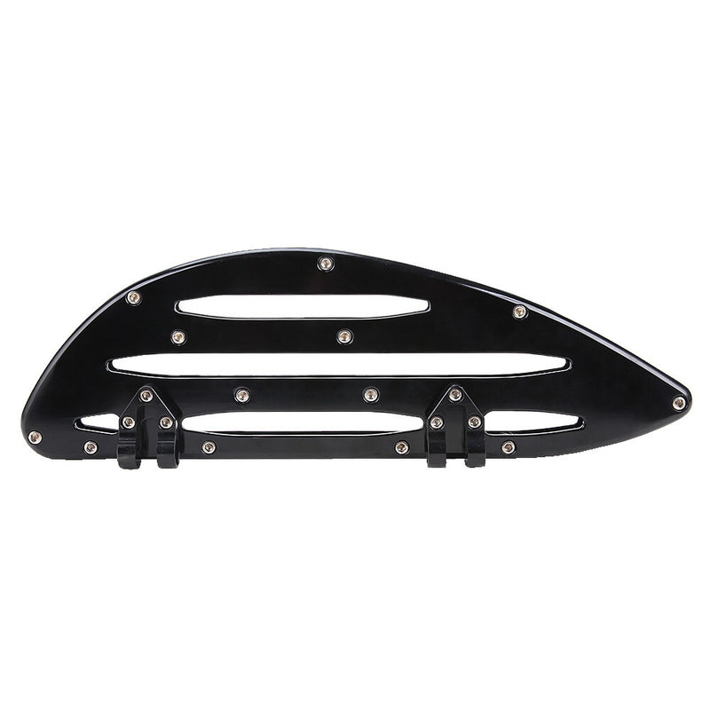 Driver Stretched Floorboards Foot Boards for Harley Touring Softail Slim FLS FLD