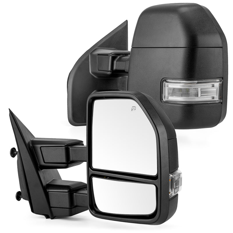 Power Heated Tow Mirror Driver Passenger for Ford F250 F350 F450 Super Duty
