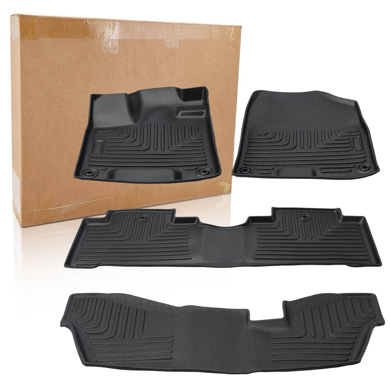 All Weather Floor Mats Set Fit for Acura MDX 2014-2020 7 Seat