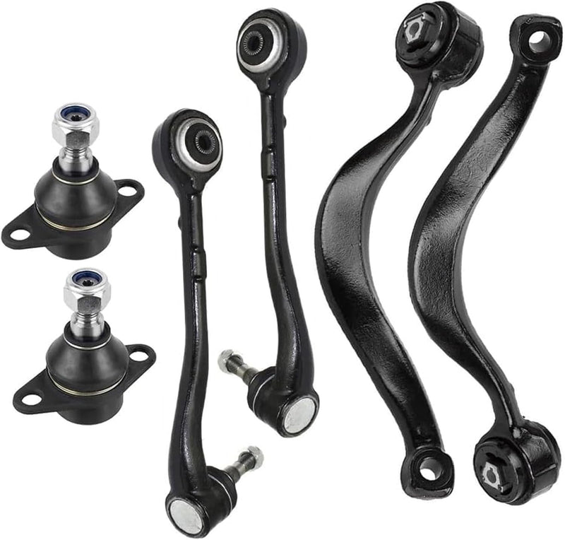 6Pcs Front Lower Control Arm Ball Joint Suspension Kit for BMW X3 X4 2011-2018