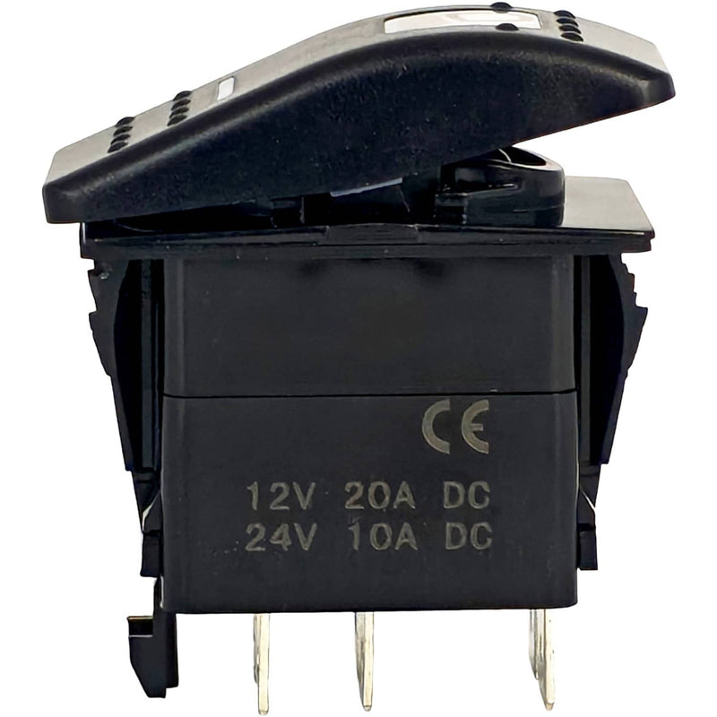 DURAFORCE 701/60004 12V 6 Pin Panel Rocker Switch for JCB 1400B 1550B 1600B 1700B 3C 3CX