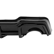 DURAFORCE Rear Bumper Diffuser Corner Spat With LED Light for Honda Civic 22-26 Black