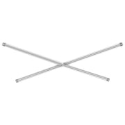 DURAFORCE C Pillar Rear X-Cross Strut Bar Brace for Honda Civic 3Dr Hatchback 1992-1995