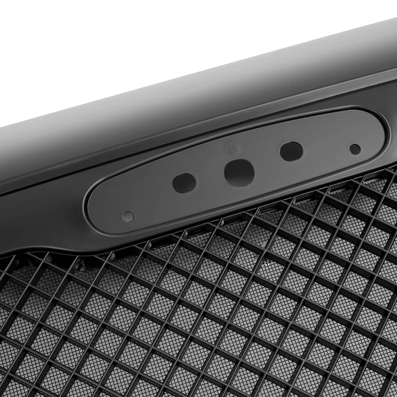 DURAFORCE Front Bumper Upper Grille Mesh Style for Freightliner Columbia 00-12 Black