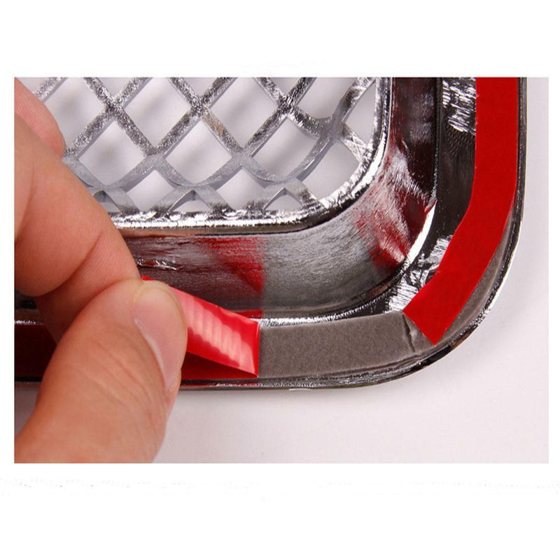 Front Mesh Grille Grill Insert Cover Bezel Kit for Jeep Patriot 2011-2018 7 Pcs