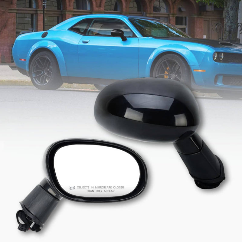 Passenger Side Mirror w/ Heated Hand for Dodge Challenger 5LD66DX8AD 2015-2019