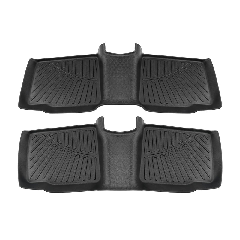 TPE Car Floor Mats Liners for Ford Explorer Bench Seating 2011-2014