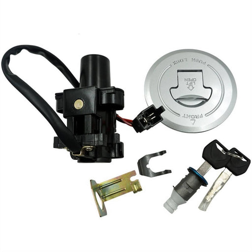 DURAFORCE Ignition Switch Gas Cap Seat Lock Key for Honda CBR250R CBR300R