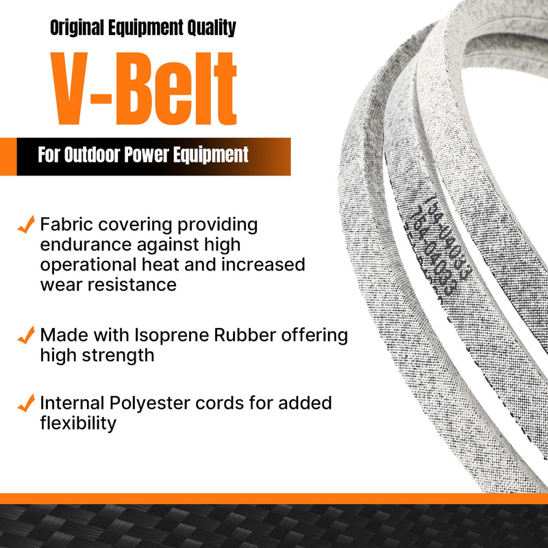 Deck Belt for MTD Cub Cadet GT1222 LT1045 LT1046 LT1022 RZT-L42 RZT-S42 RZT-S46