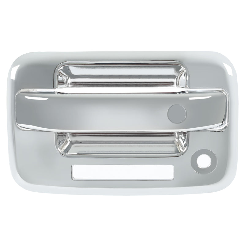 Chrome Door Handle Tailgate Covers With Keypad for Ford F150 2004-2014 4 Door