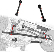 DURAFORCE Front Sway Bar Link Quick Disconnects for Jeep Wrangler TJ 1998-2006