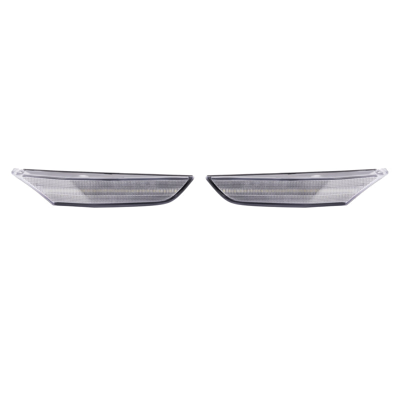 Pair Front Bumper Signal LED Side Marker Light for Infiniti G35 2003-2006