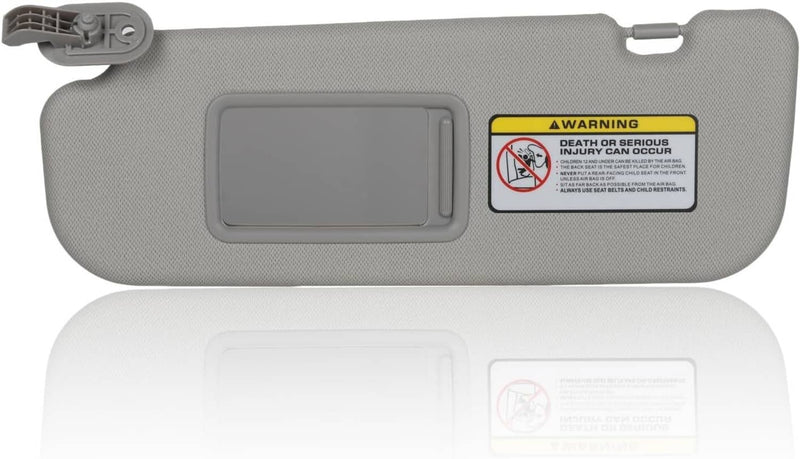Sun Visor Makeup Mirror Left Grey Driver Side for Hyundai Elantra MD 2011-2016