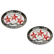DURAFORCE Ultra Low Emission 3 Star Decals Stickers for SeaDoo for Yamaha for Honda 2PCS