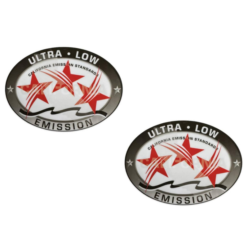 DURAFORCE Ultra Low Emission 3 Star Decals Stickers for SeaDoo for Yamaha for Honda 2PCS