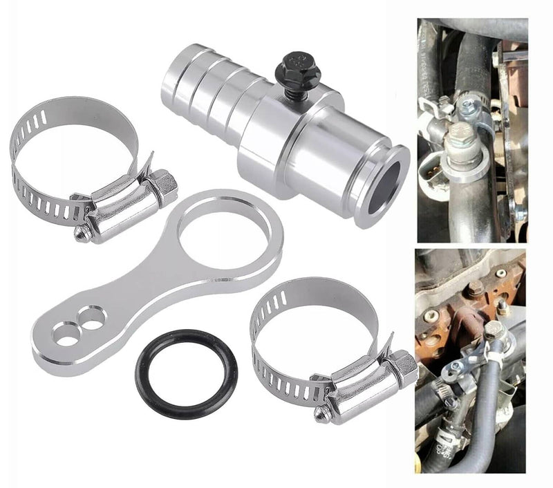 Coolant Bypass Hose Barb Adapter Set for Dodge Ram Cummins 6.7L Diesel