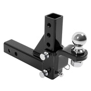 DURAFORCE 2" Receiver Trailer Hitch Ball Mount 9-1/2" Drop Tow Adjustable 7500lb